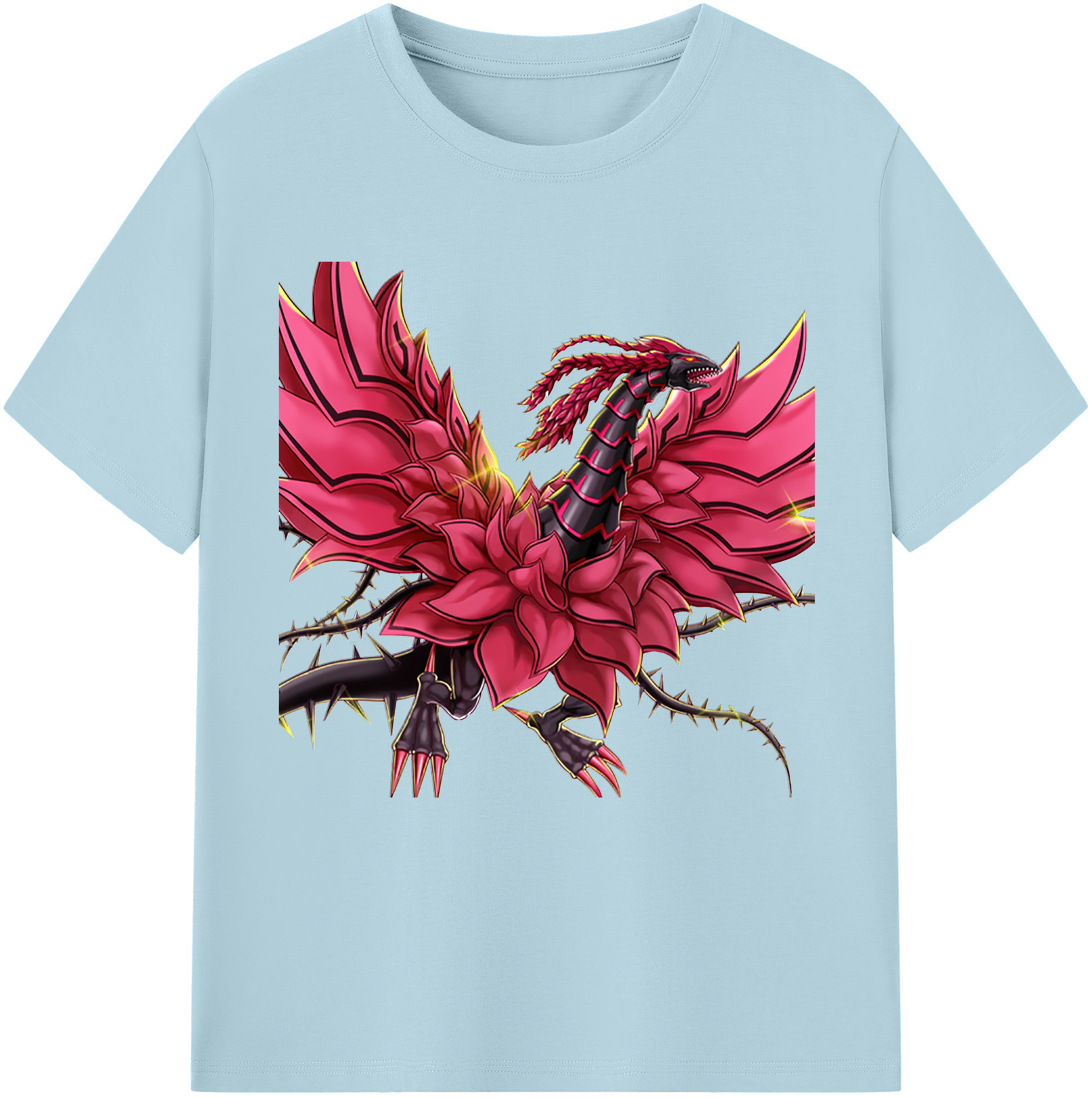 （画像用） 遊☆戯☆王 Yu-Gi-Oh! 綿100％半袖Tシャツ（フロントプリント）